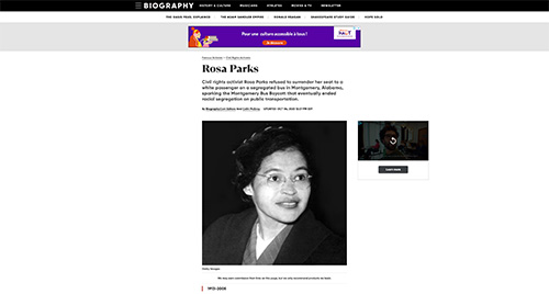 Rosa Parks: la femme qui a dit non